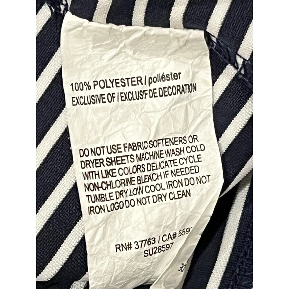 Jack Nicklaus Navy and White Golf Shirt XL #370-O - Picture 4 of 5